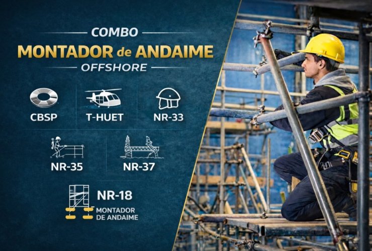 Combo | Montador de Andaime Offshore