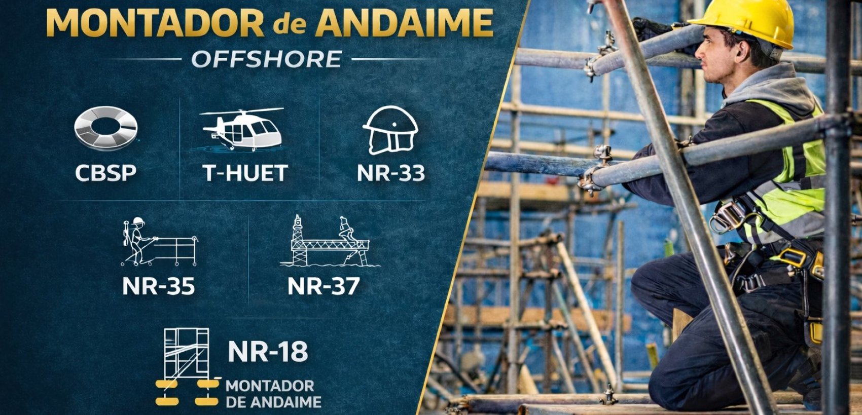 Combo | Montador de Andaime Offshore