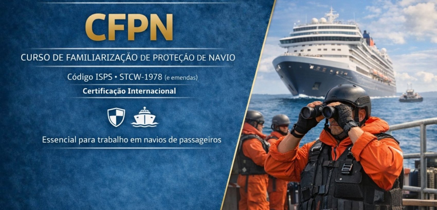 CFPN | Curso de Familiarização de Proteção de Navio